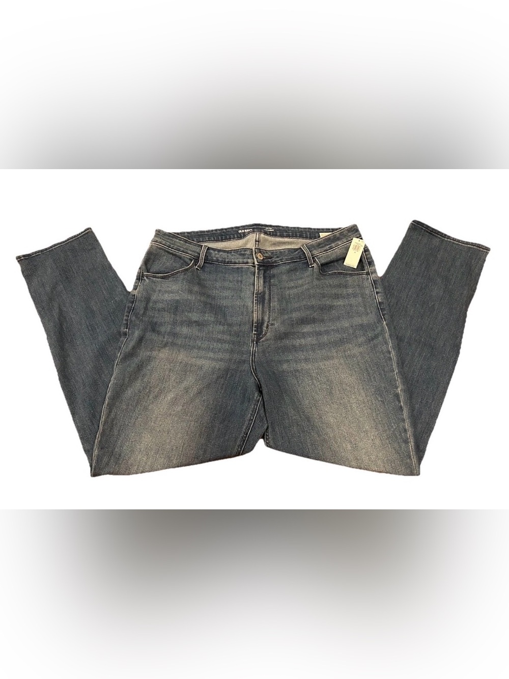 Old Navy High Rise Straight Jeans Womens 18 Stretch Denim Pants NWT New